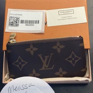 ❌SOLD❌Louis Vuitton Monogram Key Pouch